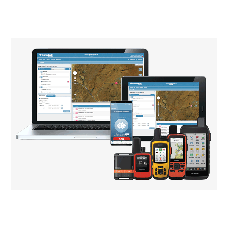 Collection of Tracer Track Asset Management and Devices in a gallery layout